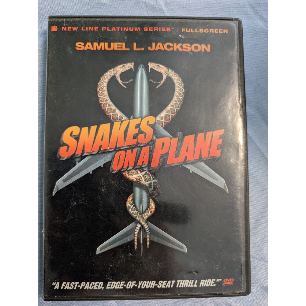 Snakes on a Plane (DVD, 2007, Full Frame)